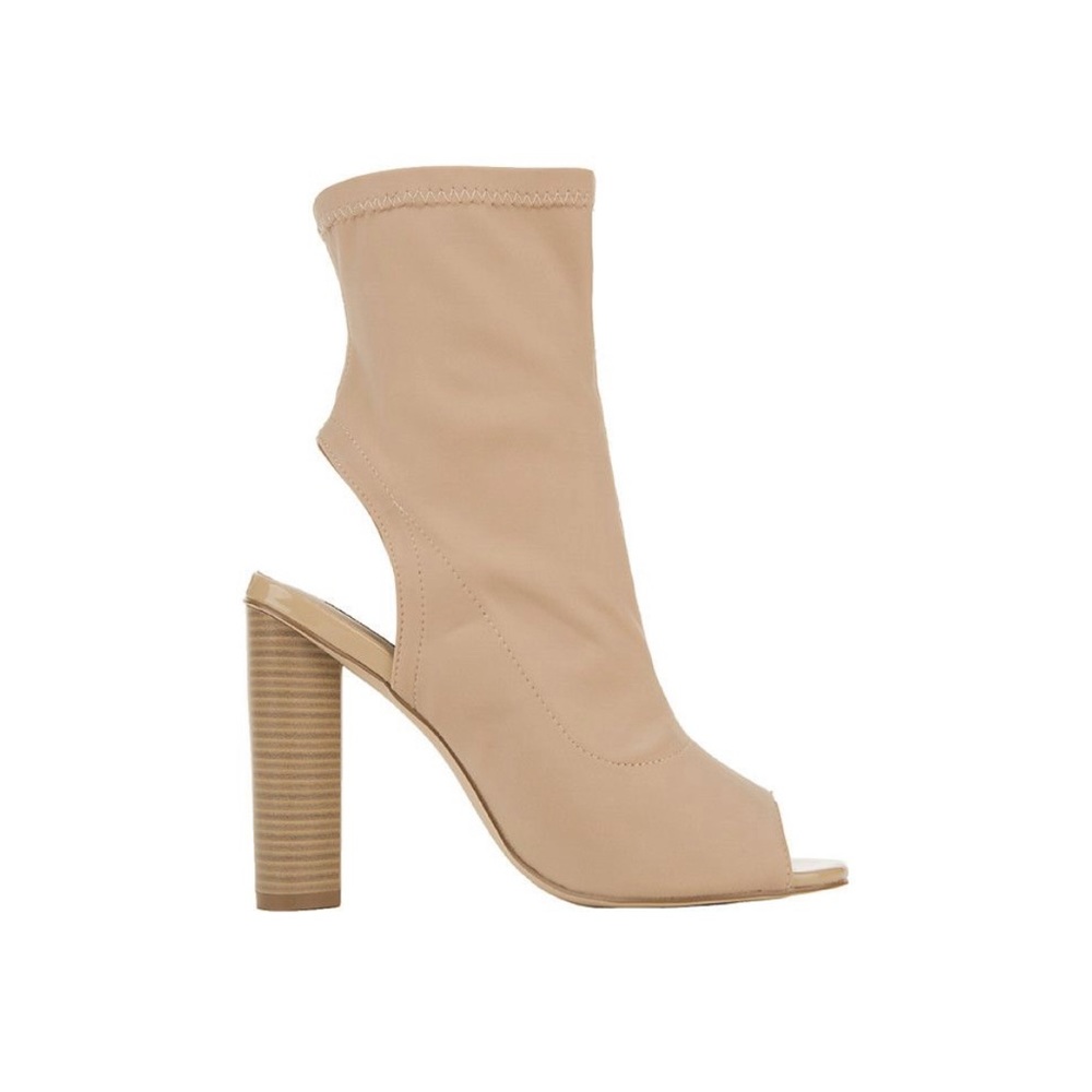 USED- Cape Robbin Peep Toe Ankle Bootie